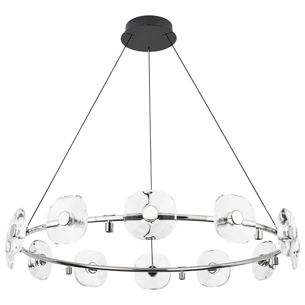Golden Lighting Celestia 12-Light Chandelier in Chrome, , large