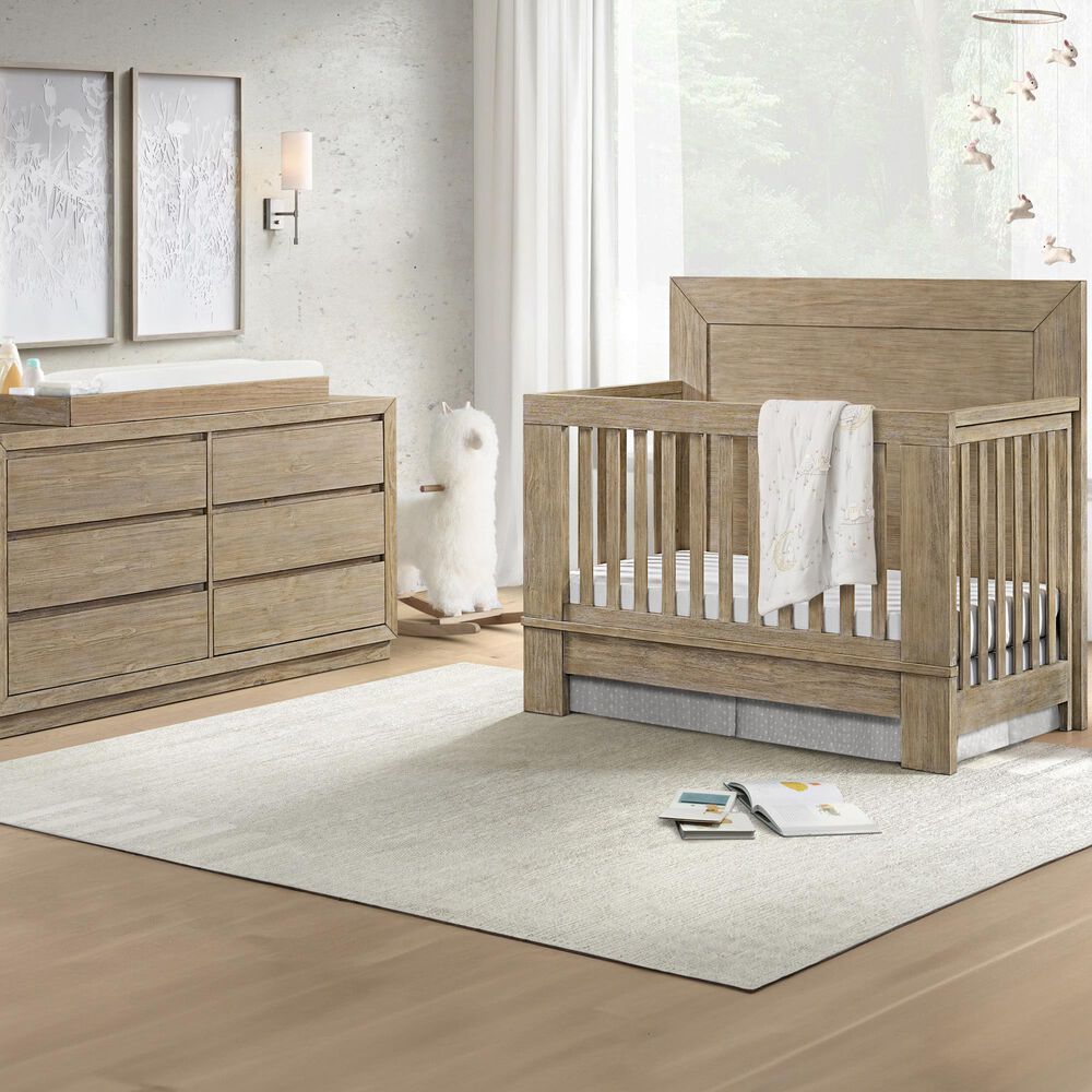 Eastern Shore Bello Convertible Crib in Sandstone, , large