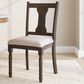Linon Home Decor Willow Side Chair in Dark Grey, , large