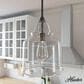 Hunter Dunshire 12" 1-Light Medium Pendant with Clear Shade in Noble Bronze, , large