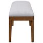 Ashley Lyncott Upholstered Dining Bench in Medium Brown, , large