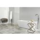 Dal-Tile Color Wheel Arctic White 13"" X 11"" Ceramic Mosaic Sheet, , large