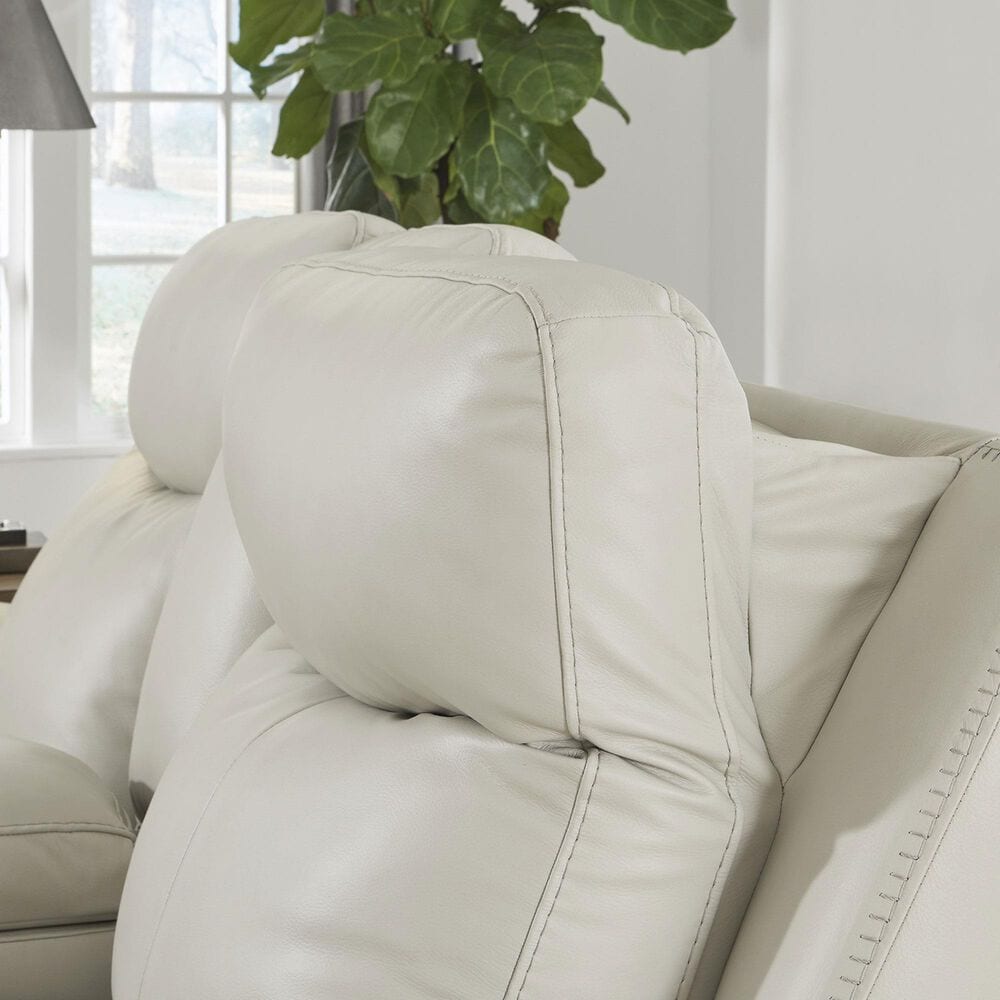Ashley Mindanao Power Reclining Loveseat in Coconut, , large