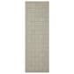 Chris Loves Julia x Loloi Francis 2" x 5" Silver and Sky Area Rug, , large