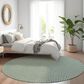 Dalyn Rug Company Hinton 8" Round Green Indoor/Outdoor Area Rug, , large