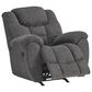 Ashley Foreside Manual Rocker Recliner in Charcoal, , large