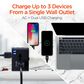 Hypercel All-In-One World Travel Adapter in Black, , large