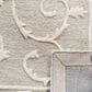 Safavieh Micro-Loop MLP507F 10" x 14" Light Grey and Ivory Area Rug, , large