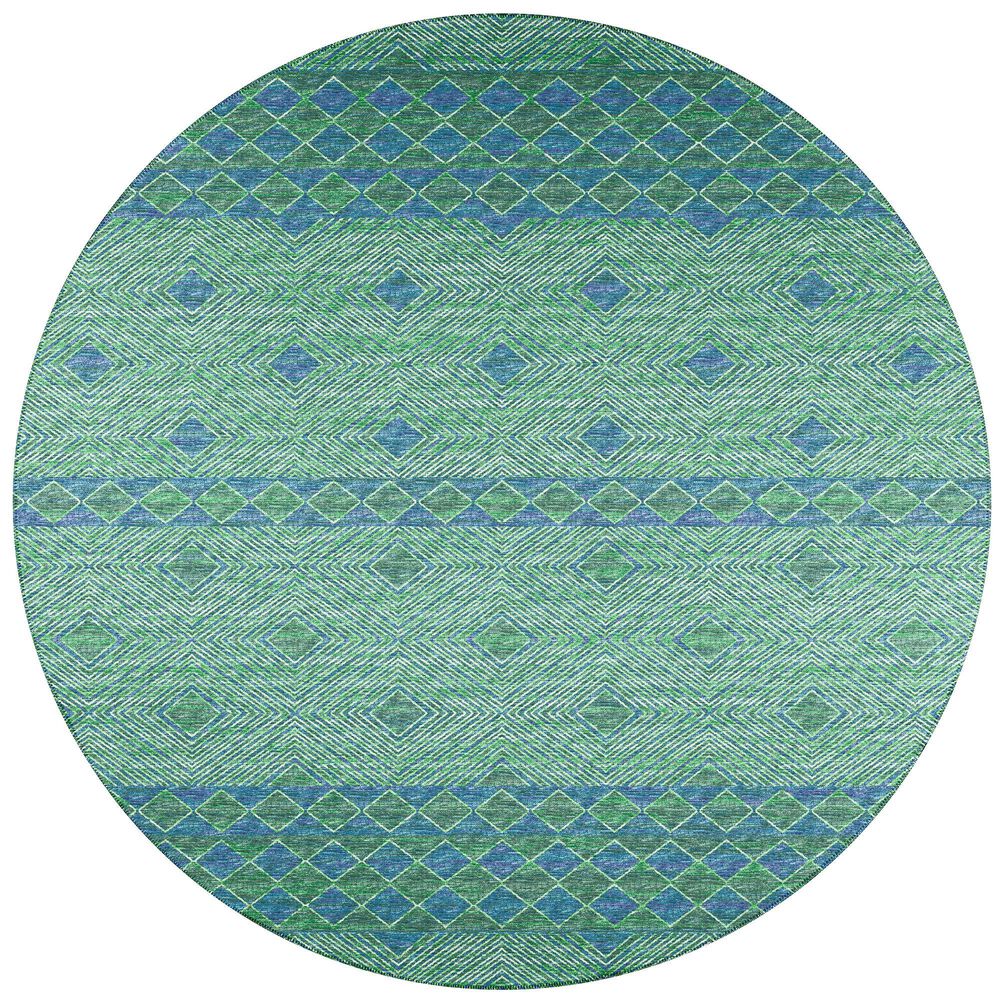 Dalyn Rug Company Sedona 10" Round Irish Indoor/Outdoor Area Performance Rug, , large