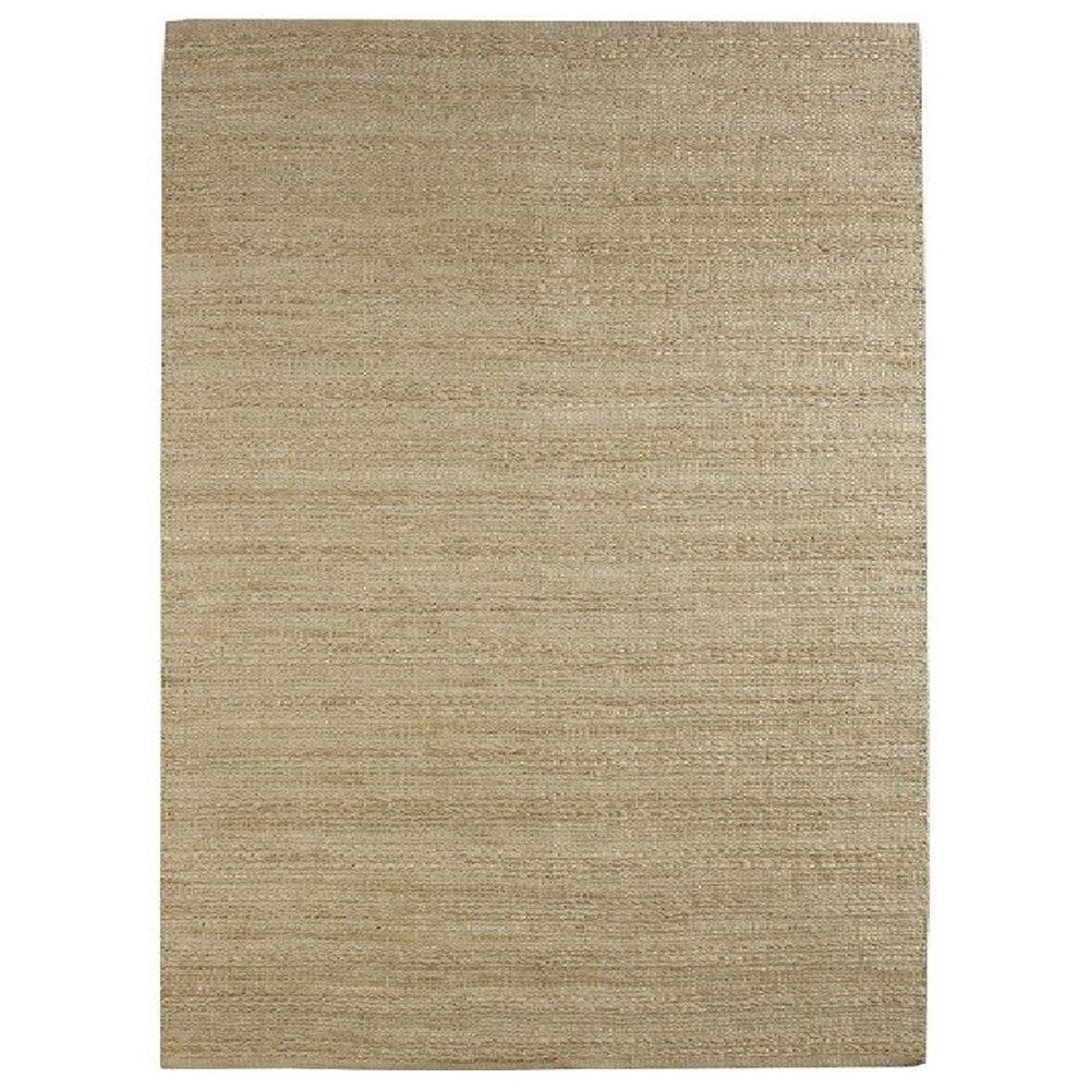 L&amp;R Resources Natural Fiber Bleach and Ivory 9' x 12' Area Rug, , large