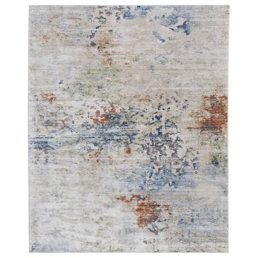 Feizy Sonora 9" x 12"8" Ivory and Multicolor Area Rug, , large