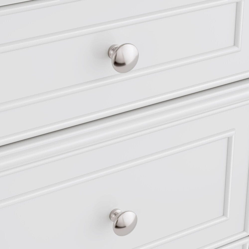 James Martin Bristol 72" Double Bathroom Vanity Cabinet in Bright White, , large