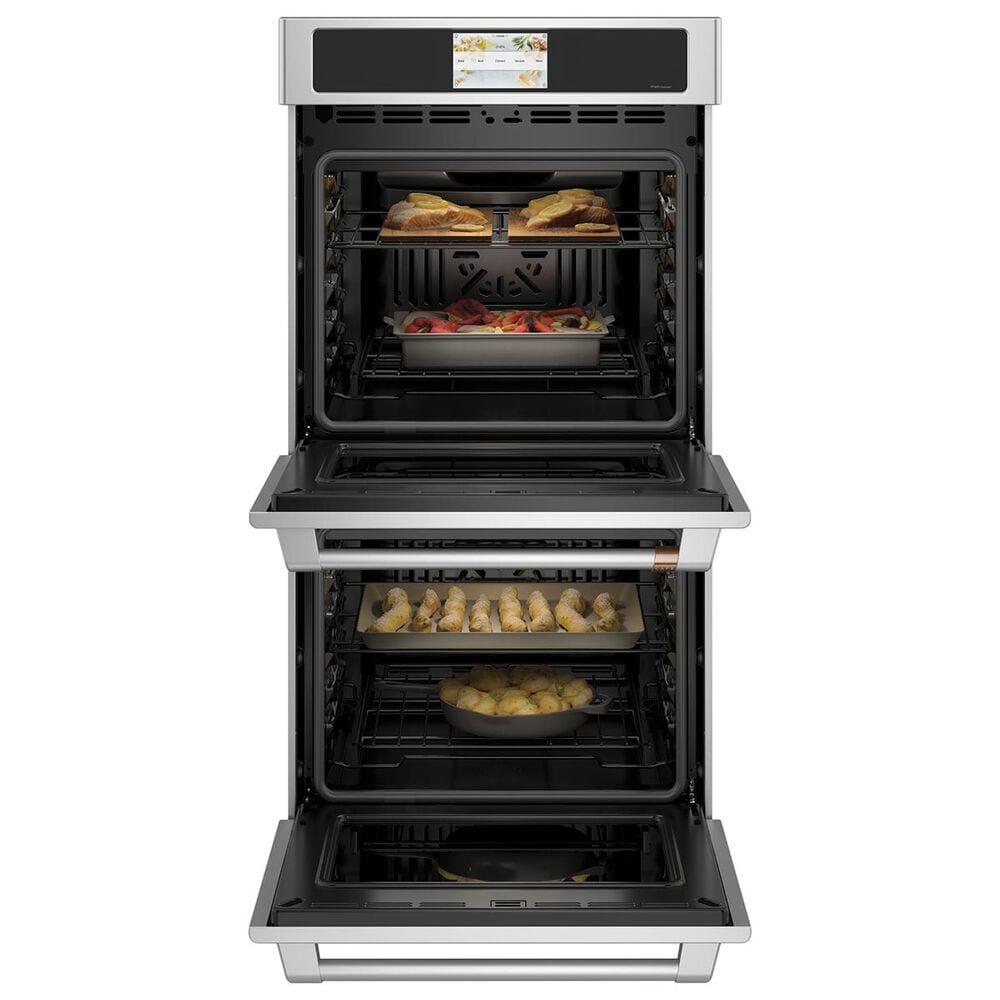 Cafe 27&quot; Built-In Convection Double Wall Oven in Stainless Steel, , large