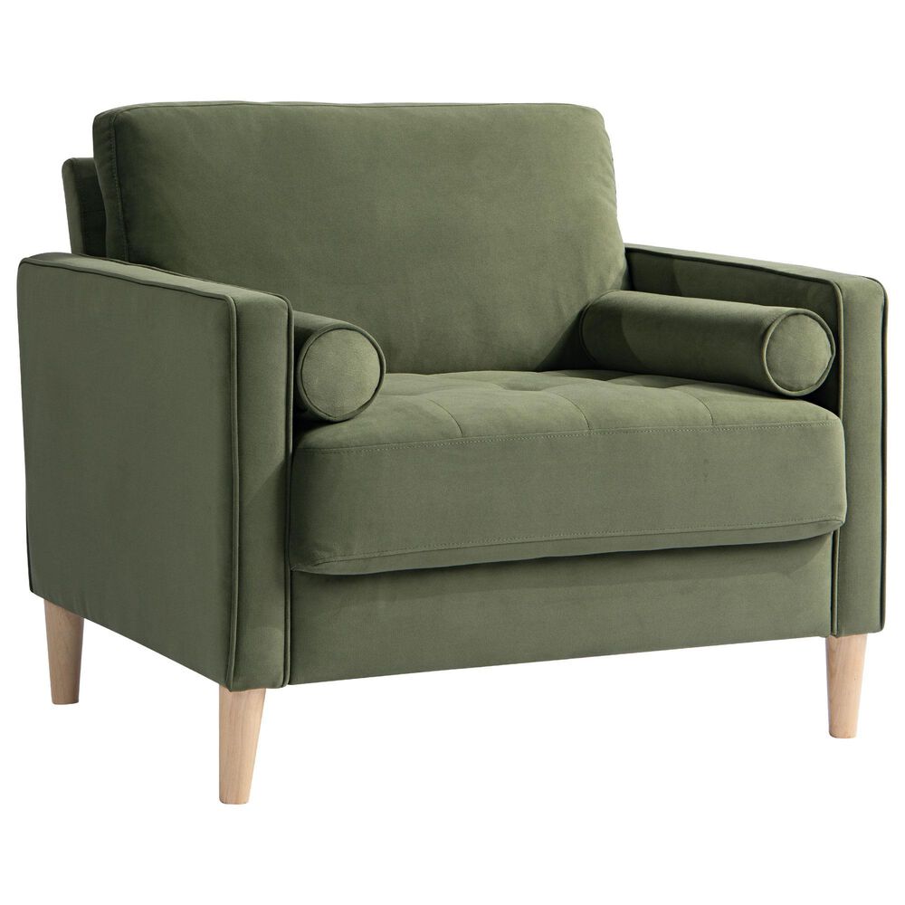 Lifestyle Solutions Langford Accent Chair in Olive, , large
