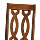 Baxton Studio Cherese Side Chair in Walnut Brown (Set of 2), , large