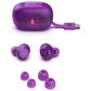JLab Go Pop ANC True Wireless Earbuds in Transparent Purple, , large