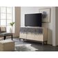 Hooker Furniture 3-Door TV Console in White and Grey, , large