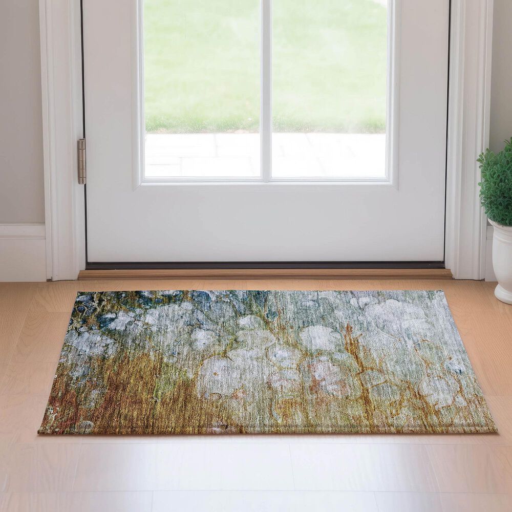 Dalyn Rug Company Trevi TV7 1&#39;8&quot; x 2&#39;6&quot; Paprika Area Rug, , large