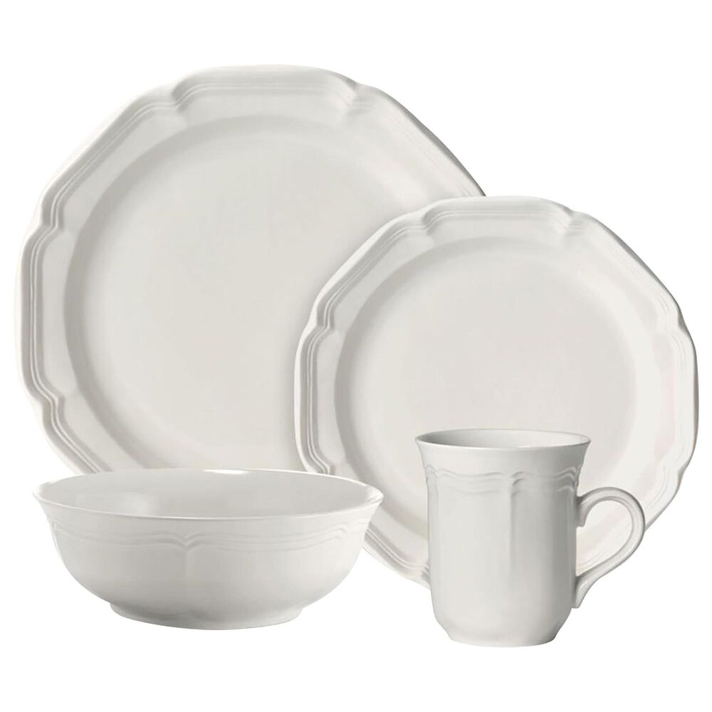 Mikasa French Countryside 16-Piece Dinnerware Set in White, , large