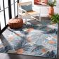 Safavieh Cabana CBN456M 4" x 6" Blue and Grey Indoor/Outdoor Area Performance Rug, , large