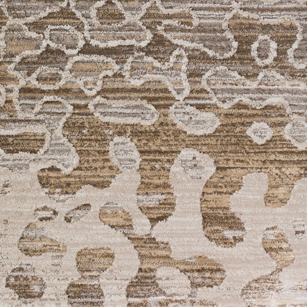 Dalyn Rug Company Denizi Abstract 7&#39;10&quot; x 10&#39; Mocha Area Rug, , large