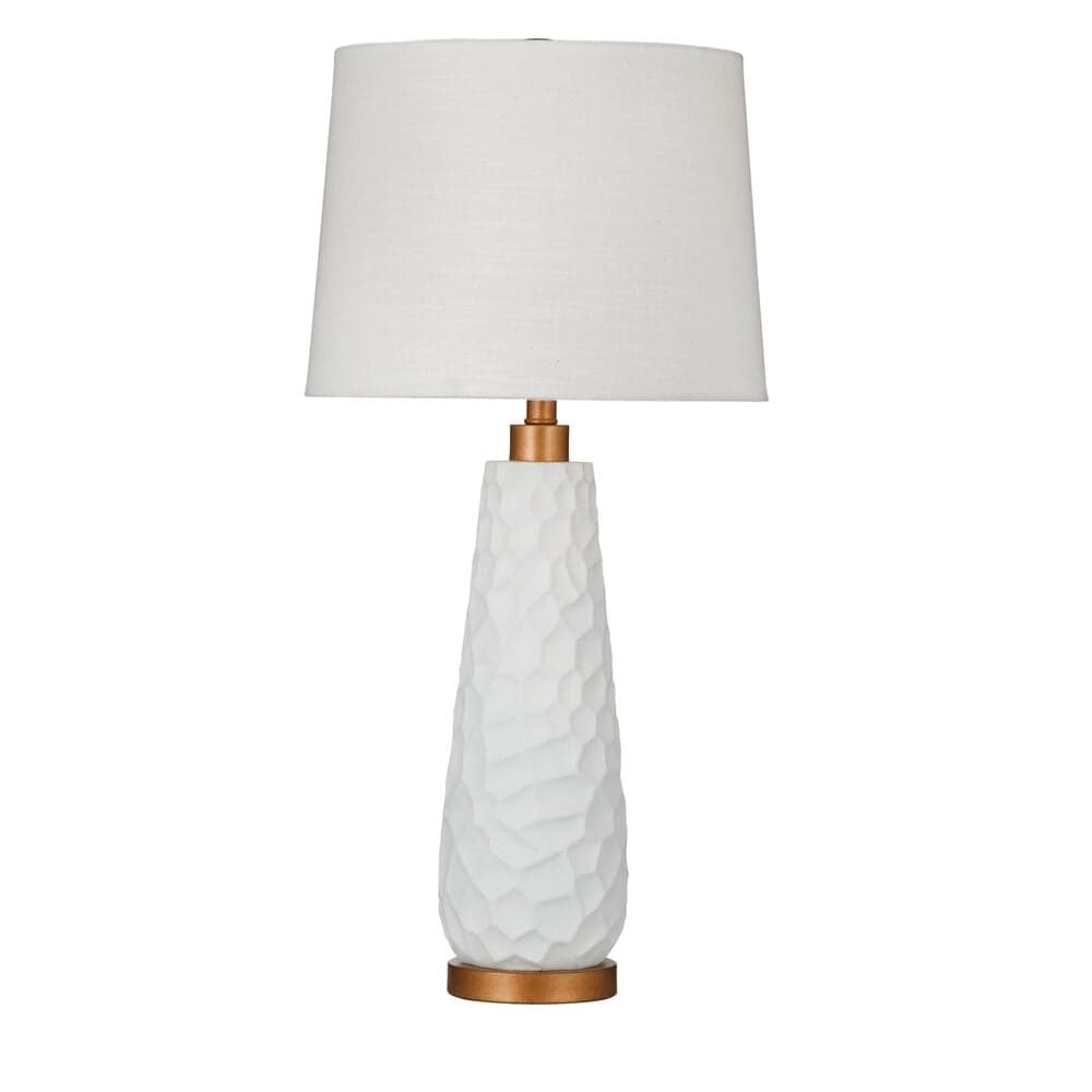 Bassett Copeland White Table Lamp, , large