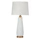 Bassett Copeland White Table Lamp, , large
