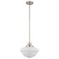 Vaxcel Eastgate 1-Light Pendant in Satin Nickel, , large