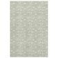 Dalyn Rug Company Soft Essentials Floral Celery 10" x 14" Indoor/Outdoor Area Rug, , large