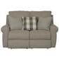 Catnapper Westport Lay Flat Manual Reclining Loveseat in Bisque, , large
