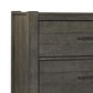 Riva Ridge Mill Creek 5 Piece Queen Low Profile Bed Set with 2-Drawer Nightstand in Carob, , large