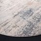 Safavieh Invista INV432A 6"7" Round Cream and Grey Area Rug, , large