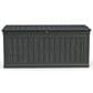 Hearth and Haven 260-Gallon Outdoor Plastic Deck Box in Black, , large