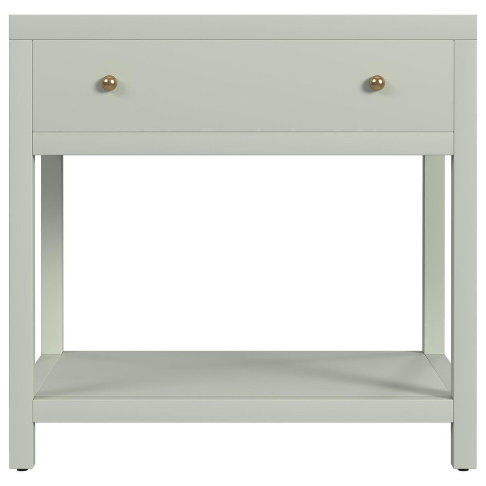 Butler Specialty Company Nora 1-Drawer 30" Nightstand in Sage Green, , large