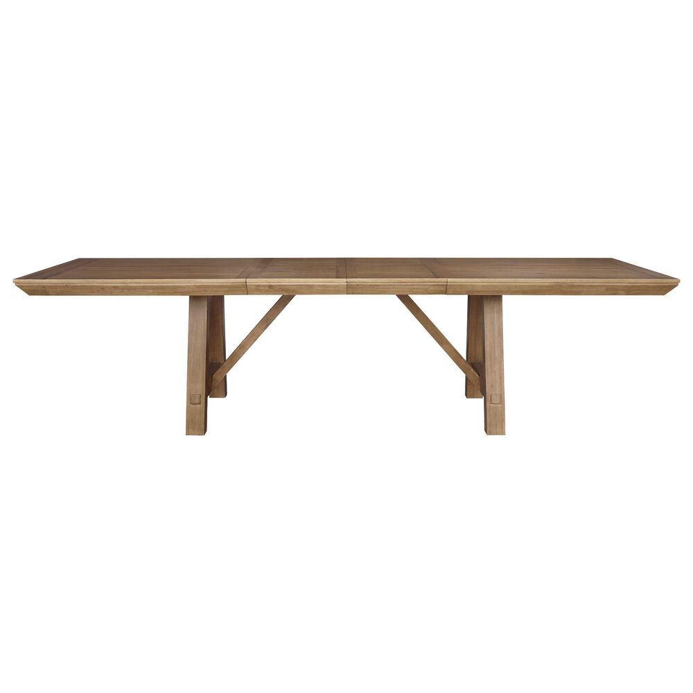 Millenium Ridgester 7-Piece Rectangular Dining Set in Light Brown, , large