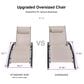 HOMLUX 3-Piece Oversized Patio Chaise Lounge Set in Beige, , large