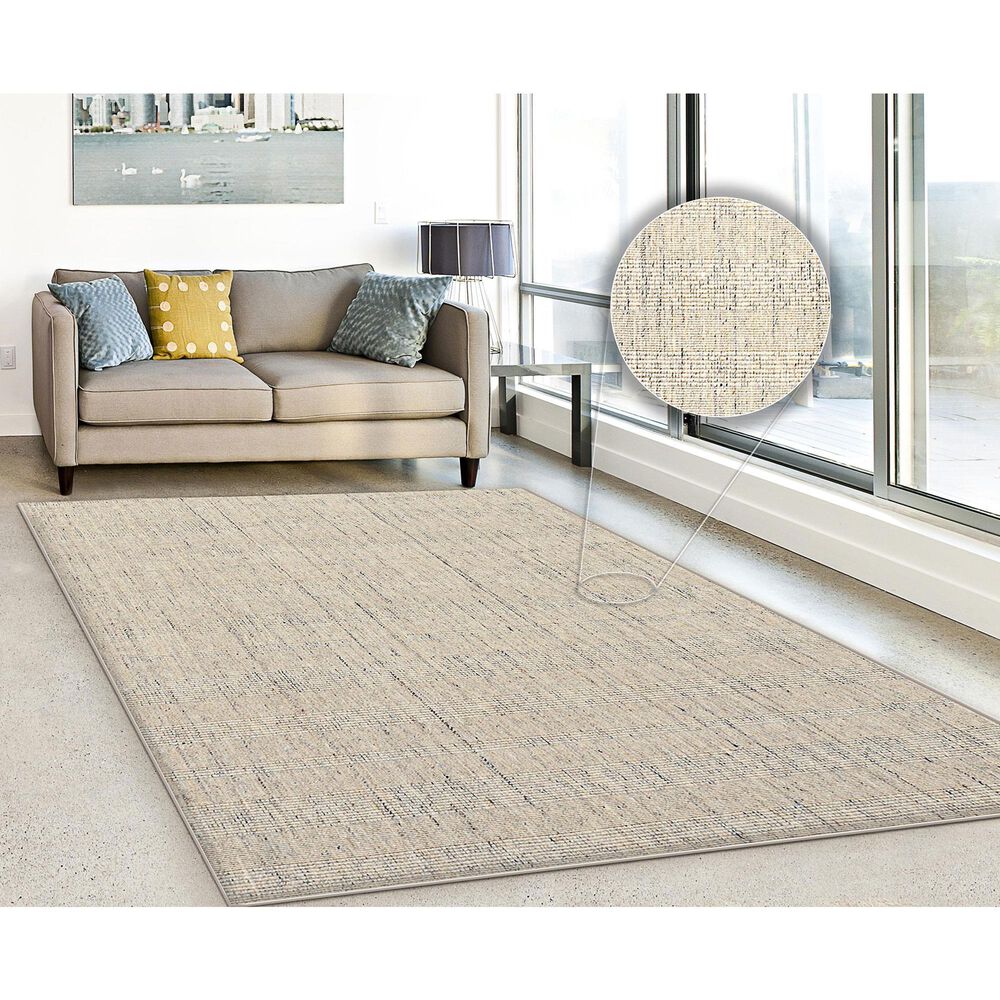 Radici USA Anzio 6&#39; x 9&#39; Ivory Area Rug, , large