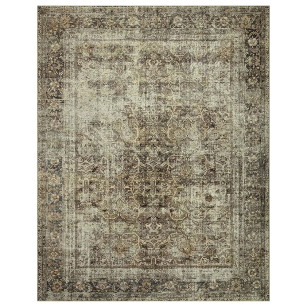 Magnolia Home Sinclair 3"6" x 5"6" Pebble and Taupe Area Rug, , large