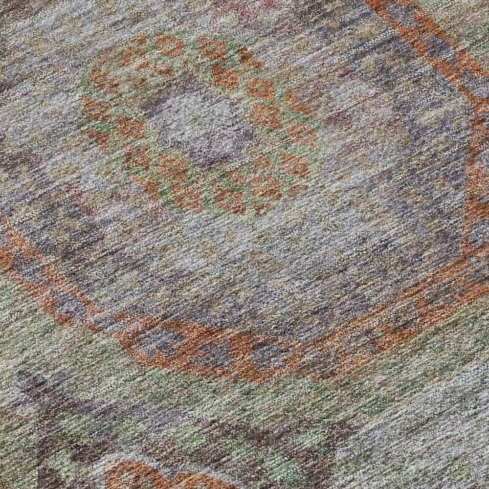 Dalyn Rug Company Karaj KJ6 2&#39;3&quot; x 7&#39;6&quot; Paprika Indoor/Outdoor Runner, , large