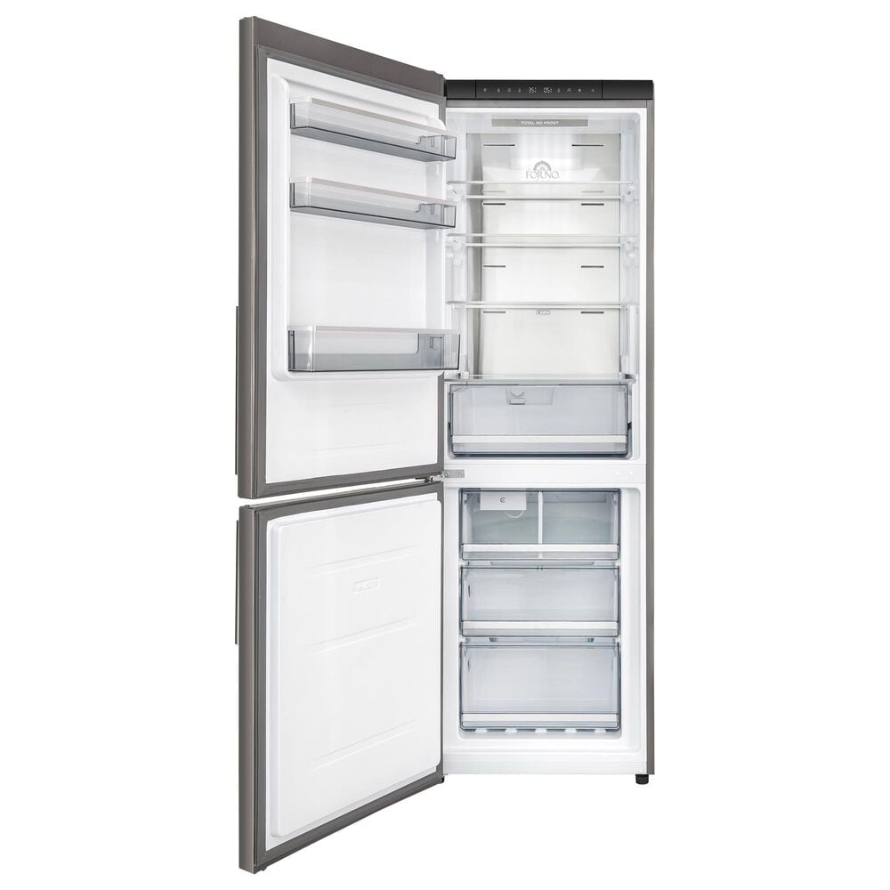 Forno Custodia 10.3 Cu. Ft. Bottom Freezer Refrigerator with Right Swing in Stainless Steel, , large