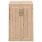 Sauder Craft Workstation with Storage in Khaki Pine, , large