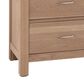 Viceray Collections Tide and Timber 2 Drawer Nightstand in Natural Oak, , large
