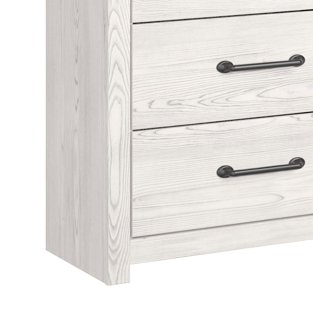 Ashley Gerridan 4 Piece Full Bedroom Set in White and Gray, , large