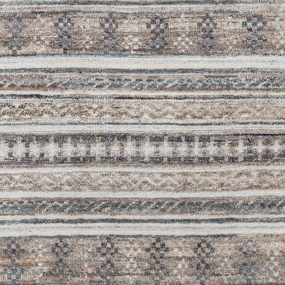 Surya Pompei 8&#39; x 10&#39; Brown, Off White, Light Gray, Black, Dark Blue and Charcoal Area Rug, , large