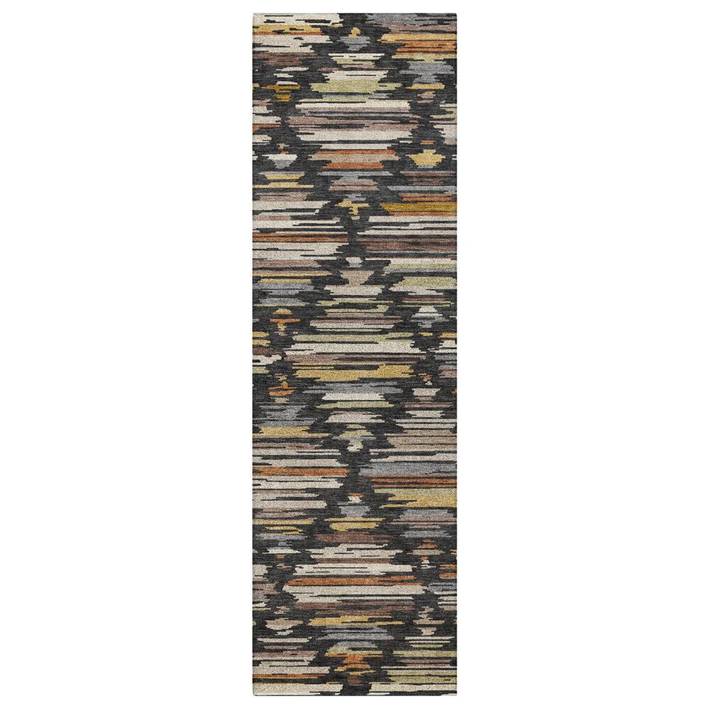 Dalyn Rug Company Kenner KN2 Black 2"3" x 7"6" Runner, , large