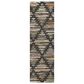 Dalyn Rug Company Kenner KN2 Black 2"3" x 7"6" Runner, , large