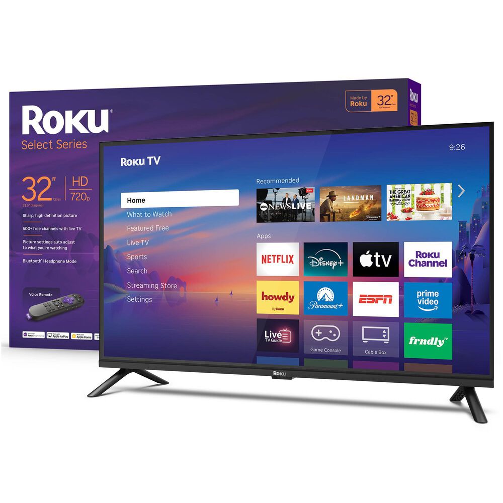 Roku 32" Class Select Series HD in Black - Smart TV, , large
