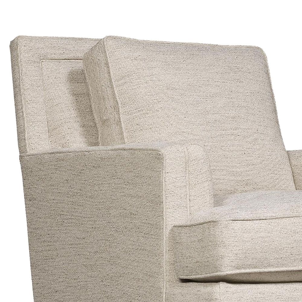 Bernhardt Addison Arm Chair in White and Cream, , large