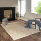 L&R Resources Willow Ivory 10" x 14" Area Rug, , large