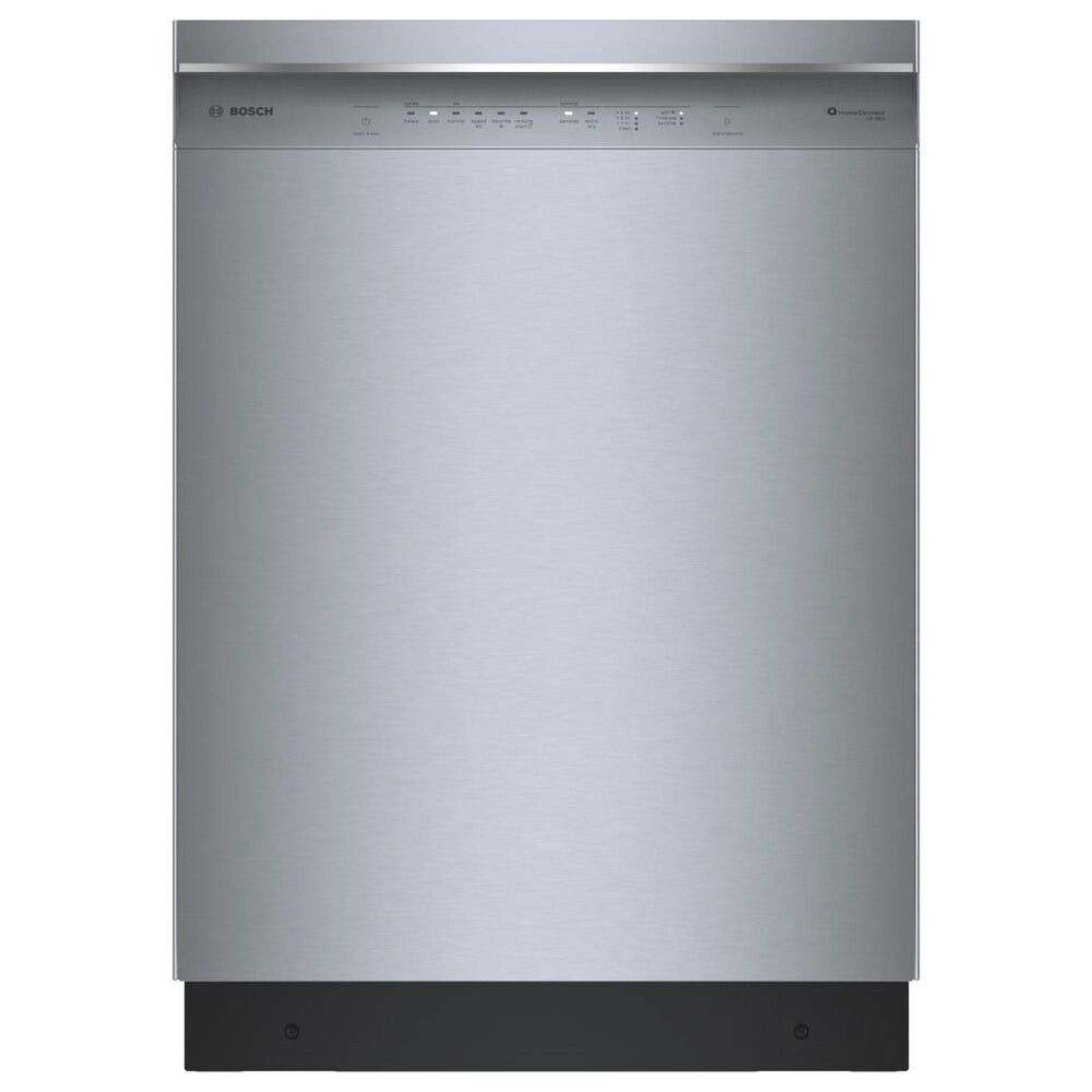 Bosch 300 Series 24"" Built-In Recessed Handle Dishwasher with 5 Wash Cycles in Stainless Steel, , large